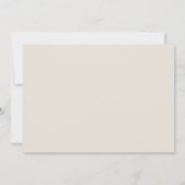 Love Birds on Park Bench 結婚's セーブザデート (裏面)