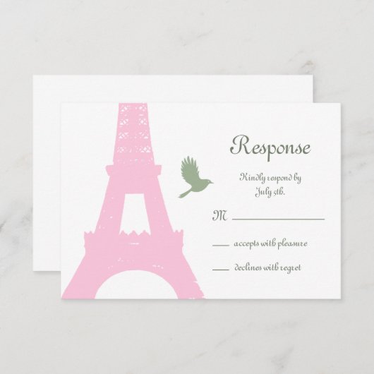 Love Birds RSVP (正面/裏面)