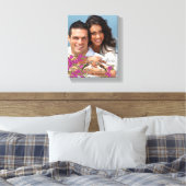 Love Birds Your Photoキャンバスプリント キャンバスプリント (インサイチュ (寝室))