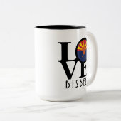LOVE Bisbee Arizona 15oz ツートーンマグカップ (正面右)