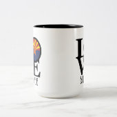 LOVE Bisbee Arizona 15oz ツートーンマグカップ (中央)
