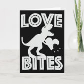 Love Bites Dinosaur Valentine  カード (正面)