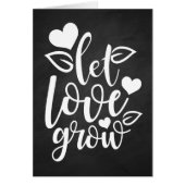 Love Black 考え Chalkboard's 結婚 of You (正面)