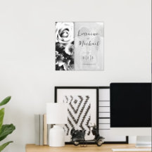 Love Black and Whiteの写真ポスター