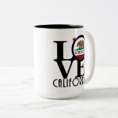 LOVE Bonny Doon California 15oz ツートーンマグカップ (正面右)