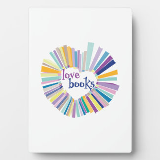 Love Books フォトプラーク