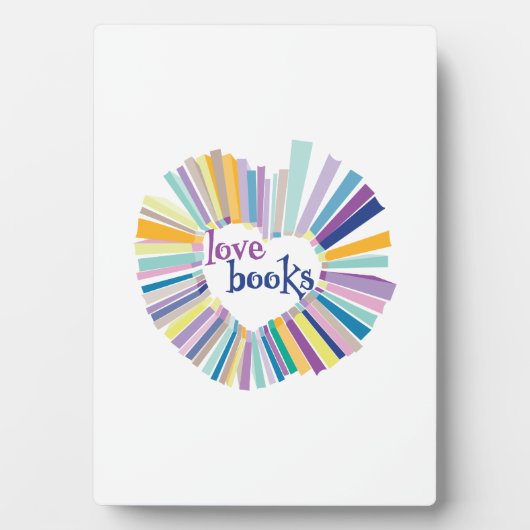 Love Books フォトプラーク (正面)