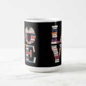 Love Books Black Morphing Mug モーフィングマグカップ (中央)