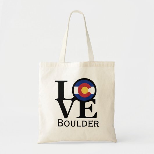 LOVE Boulder Colorado トート (正面)