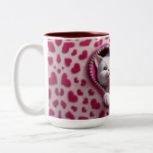 Love Brews Here: Valentine's Day Edition ツートーンマグカップ (左)