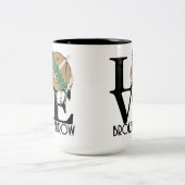 LOVE Broken Arrow Oklahoma 15oz ツートーンマグカップ (中央)