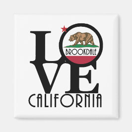 LOVE Brookdaleカリフォルニア マグネット