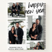 Love Brownsファミリースパイラルノートで新年 ノートブック (裏面)