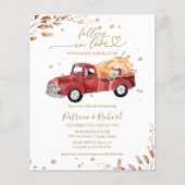 Love Budgetベビーシャワー招待状 チラシ (正面)