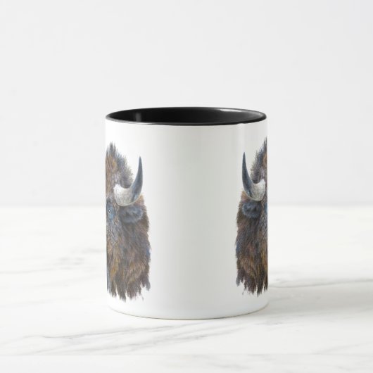 Love Buffalo So Much Fun Quote Saying Mug マグカップ (中央)