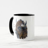 Love Buffalo So Much Fun Quote Saying Mug マグカップ (正面左)
