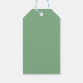 Love Bugミニマリストの赤ちゃんシャワー ギフトタグ (裏面)