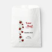 Love Bugミニマリストの赤ちゃんシャワー フェイバーバッグ (正面)
