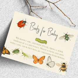 Love Bug Baby Shower Books for Baby Enclosure Card エンクロージャーカード