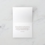 Love Bug Baby Shower Thank You Card サンキューカード (内部)