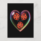 LOVE BUG & BUBBLE BY SHARON SHARPE ポストカード (正面)