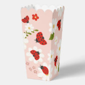 Love bug cute ladybug baby shower personalized フェイバーボックス (裏面)