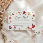 Love Bug Diaper Raffle Ticket   エンクロージャーカード