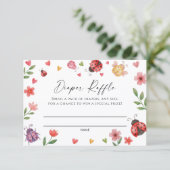 Love Bug Diaper Raffle Ticket   エンクロージャーカード (スタンド正面)