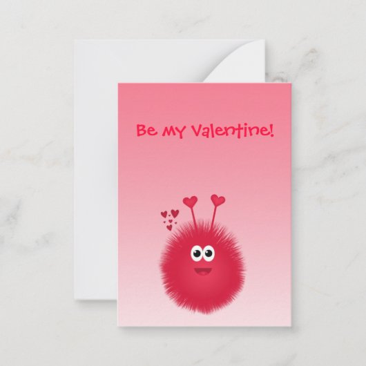 Love Bug Kids' Valentine's Day Card ノートカード (正面)