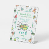 Love Bug Partyお願いありがとう 台座サイン (正面)