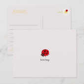 Love Bug Postkarte ポストカード (正面/裏面)