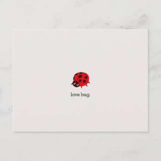 Love Bug Postkarte ポストカード