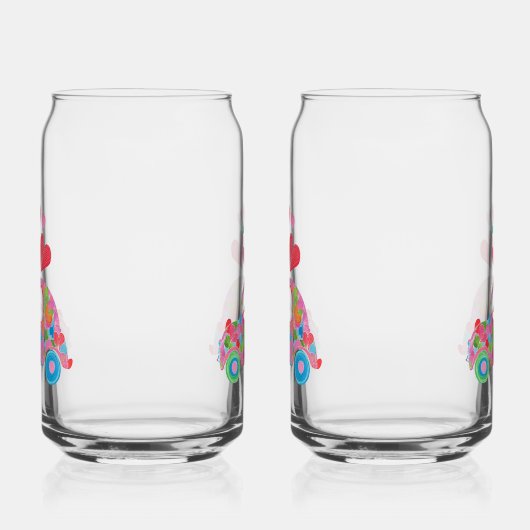 Love Bug Soda Glass ガラス缶 (左)