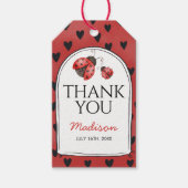 Love bug Thank You ギフトタグ (正面)