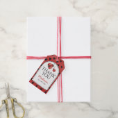 Love bug Thank You ギフトタグ (より糸付き)