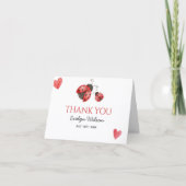 Love Bug Thank You Card サンキューカード (正面)
