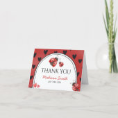 Love bug Thank You Card サンキューカード (正面)