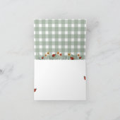 Love Bug Thank You Notes サンキューカード (内部)