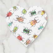 Love Bugs Beetlesありがとうメッセージカード フェイバータグ (裏面)