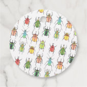 Love Bugs Beetles Thank You フェイバータグ (裏面)