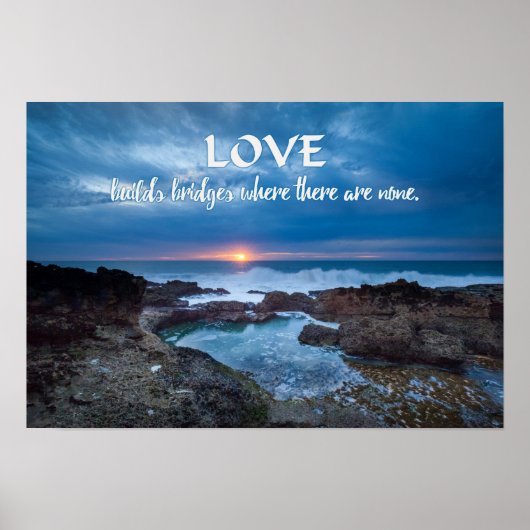 Love Builds Bridgesポスター ポスター (正面)