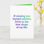 Love Burn Folded Greeting Card カード (黄色い花)