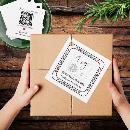 Love Businessプロモーションと手作り フェイバータグ