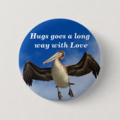 Love_Buttonでハグ 缶バッジ (正面)
