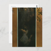 Love by Gustavクリムトはがき ポストカード (正面/裏面)