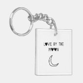 Love By the moon キーホルダー (正面左)
