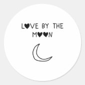 Love By the moon ラウンドシール (正面)