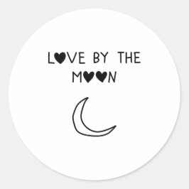 Love By the moon ラウンドシール