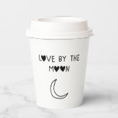 Love By the moon 紙コップ (裏面)