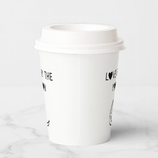 Love By the moon 紙コップ (右)